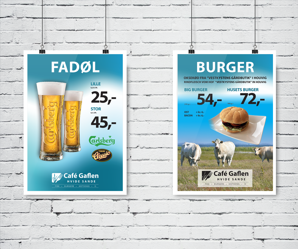 Redesign Cafe Gaflen, Hvide Sande